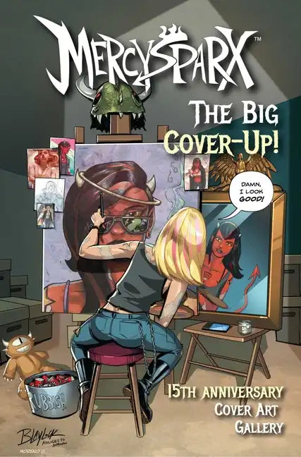 Mercy Sparx: The Big Cover Up Art Book - Paperback