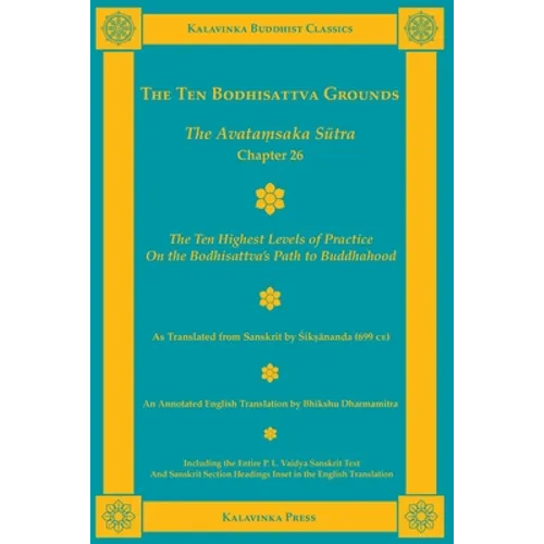 The Ten Bodhisattva Grounds: The Avatamsaka Sutra Chapter 26 - Paperback