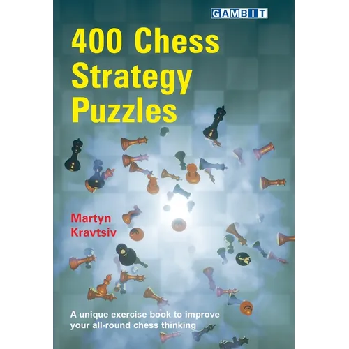 400 Chess Strategy Puzzles - Paperback