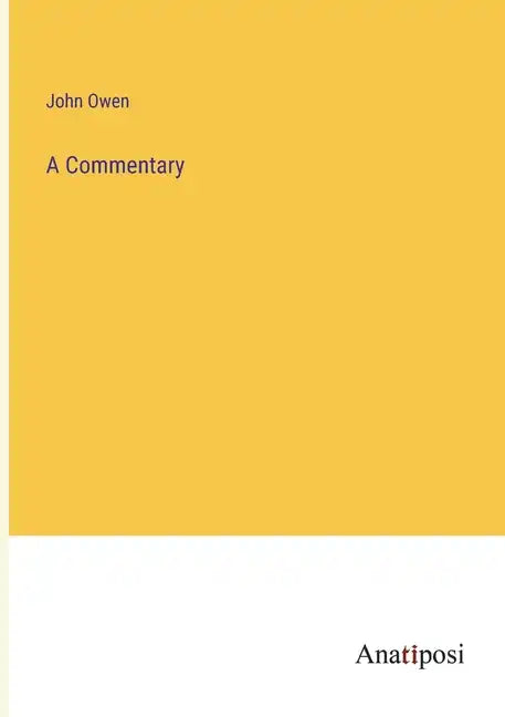 A Commentary - Paperback