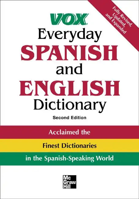 Vox Everyday Spanish and English Dictionary: English-Spanish/Spanish-English - Paperback