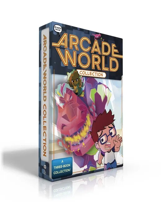Arcade World Collection (Boxed Set): Dino Trouble; Zombie Invaders; Robot Battle - Paperback
