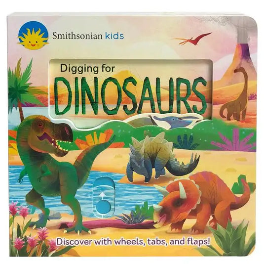 Smithsonian Kids Digging for Dinosaurs - Board Book