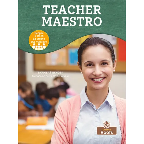 Maestro (Teacher) Bilingual Eng/Spa - Hardcover