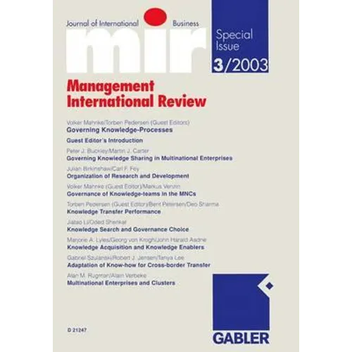 Governing Knowledge-Processes - Paperback