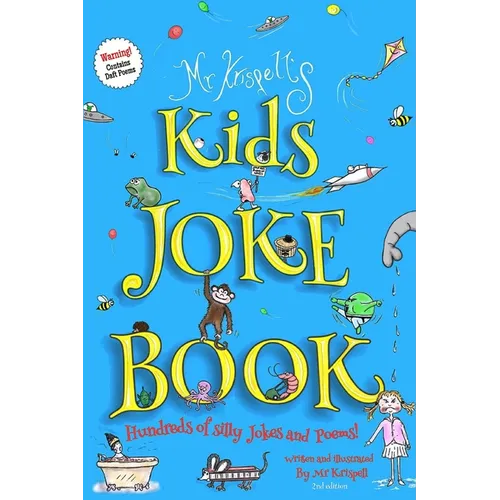 Kids Joke Book: Fully illustrated children's book, containing hundreds of funny jokes and daft poems! - Paperback