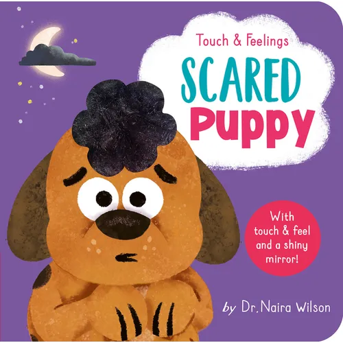 Scared Puppy: Touch and Feelings: With Touch & Feel and a Shiny Mirror! - Board Book