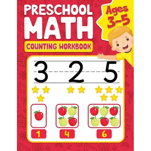Preschool Math Counting for Ages 3-5 - Paperback