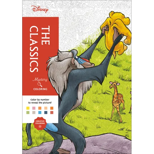 Disney Mystery Coloring: The Classics: A Color by Number Book - Paperback