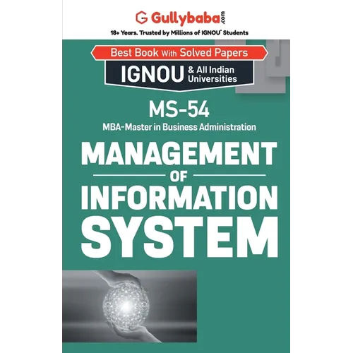 MS-54 Management of Information System - Paperback