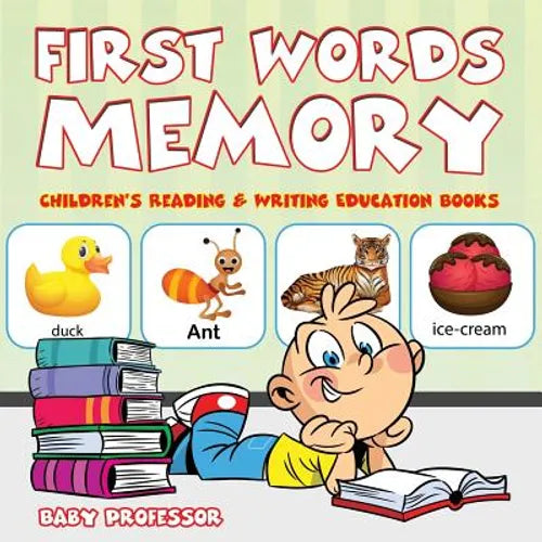 First Words Memory: Children's Reading & Writing Education Books - Paperback