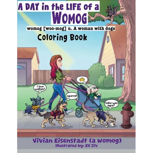 A Day In The Life of a Womog: Coloring Book - Paperback