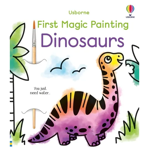 First Magic Painting Dinosaurs - Paperback