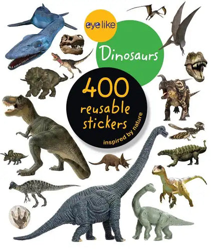 Eyelike Stickers: Dinosaurs - Paperback