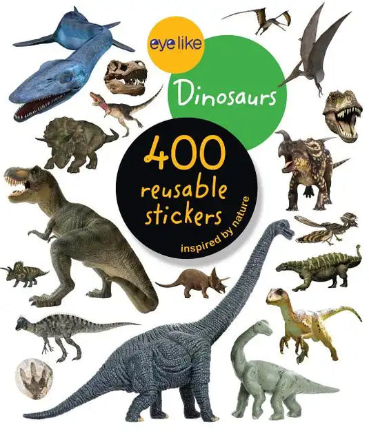 Eyelike Stickers: Dinosaurs - Paperback
