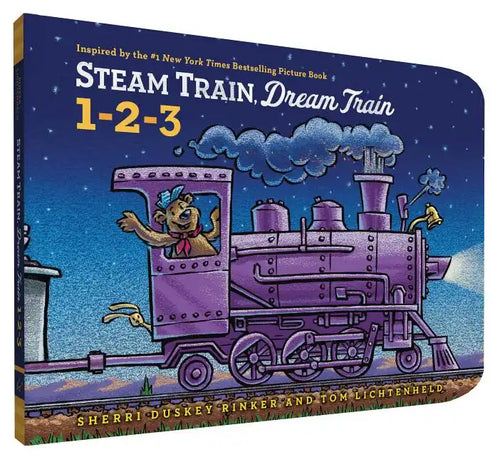 Steam Train, Dream Train 1-2-3 - Board Book