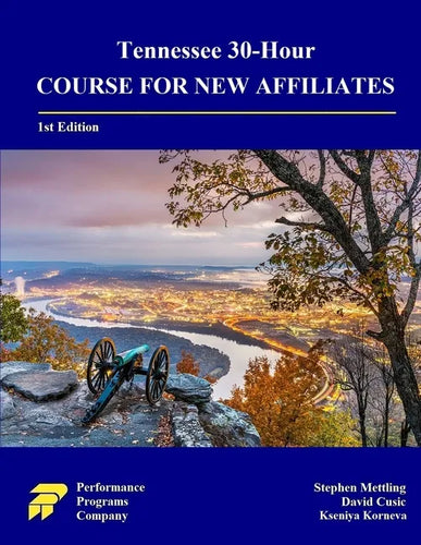 Tennessee 30-Hour Course for New Affiliates - Paperback