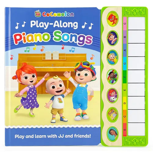 Cocomelon Play-Along Piano Songs - Board Book