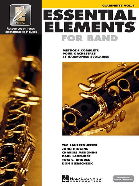 Essential Elements for Band Avec Eei Vol. 1 - Clarinette - Paperback