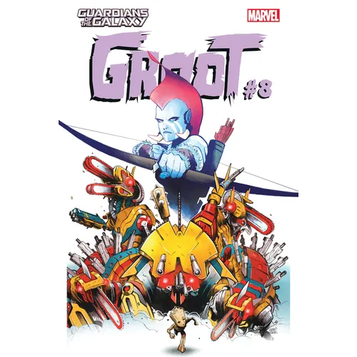 Groot #8 - Library Binding