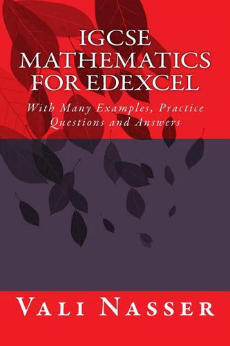 IGCSE Mathematics for Edexcel: With Many Examples, Practice Questions and Answers - Paperback