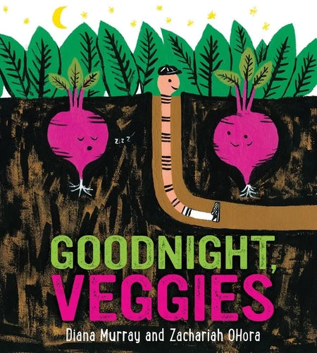 Goodnight, Veggies Board Book - Board Book