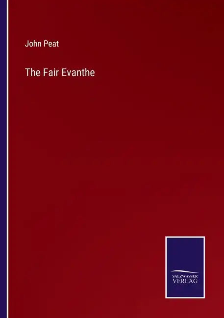 The Fair Evanthe - Paperback