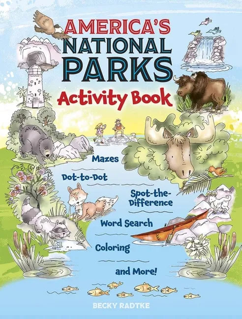 America's National Parks Activity Book - Paperback