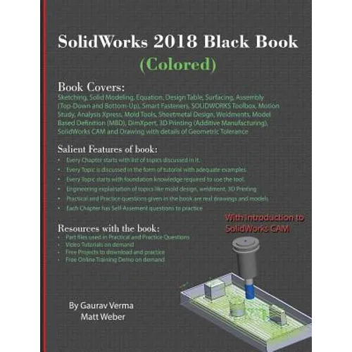 SolidWorks 2018 Black Book (Colored) - Paperback