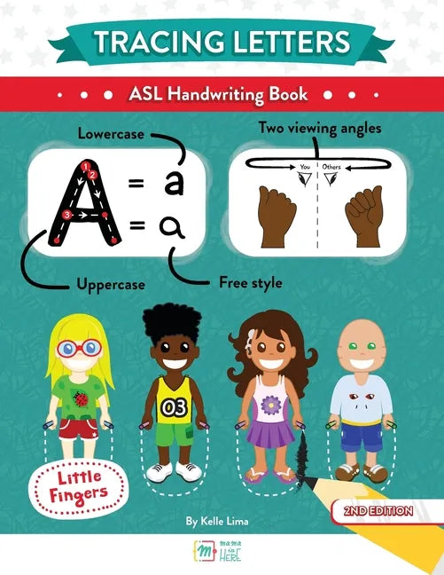 Tracing Letters: ASL Handwriting Book - Paperback