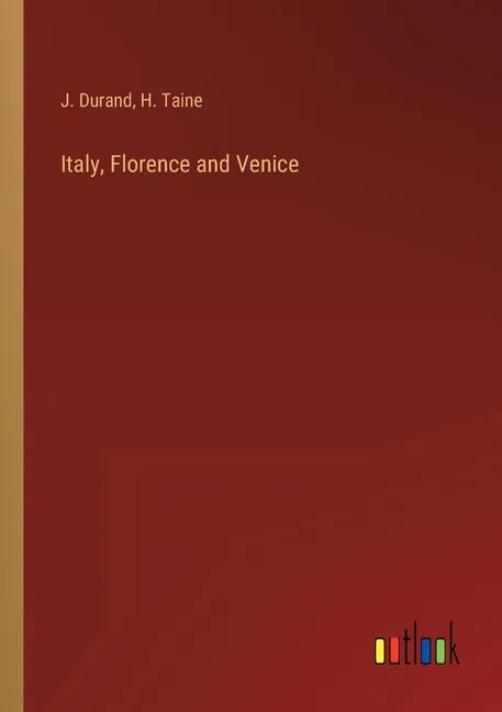 Italy, Florence and Venice - Paperback