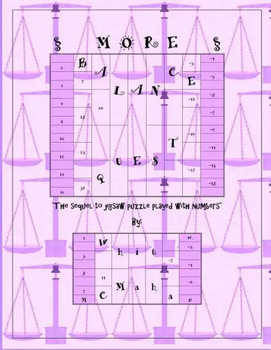 More Balance Quest: The Number Jigsaw Puzzle - Paperback