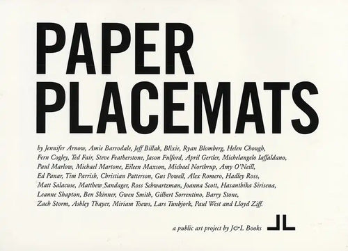 Paper Placemats - Paperback
