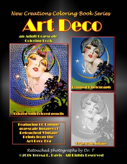 New Creations Coloring Book Series: Art Deco - Paperback