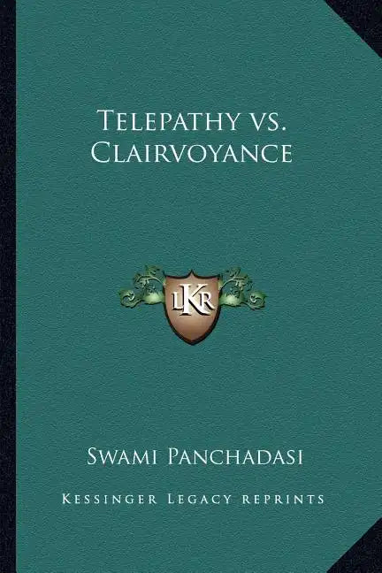 Telepathy vs. Clairvoyance - Paperback