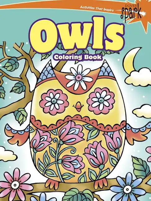 Spark Owls Coloring Book - Paperback