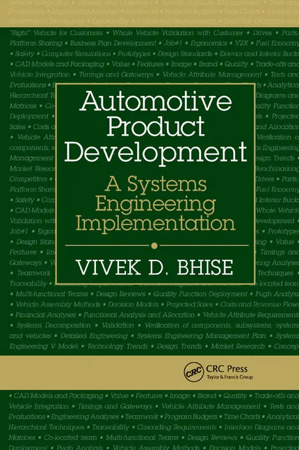 Automotive Product Development: A Systems Engineering Implementation - Paperback