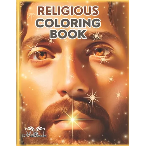 Religious Coloring Book: & Activity, 85 Pages, Fun Designs Inspired by Bible Verses and Religion, Realistic and Simple Art Images, for Women, B - Paperback