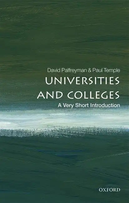 Universities and Colleges: A Very Short Introduction - Paperback