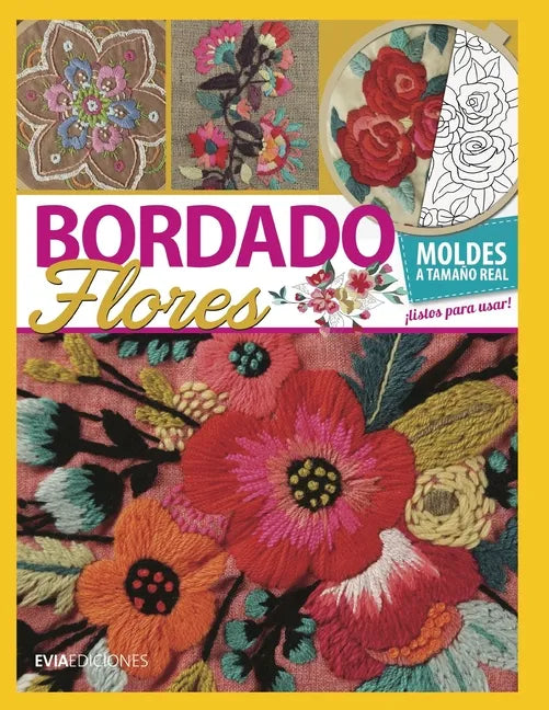 Bordado Flores: guía visual - Paperback