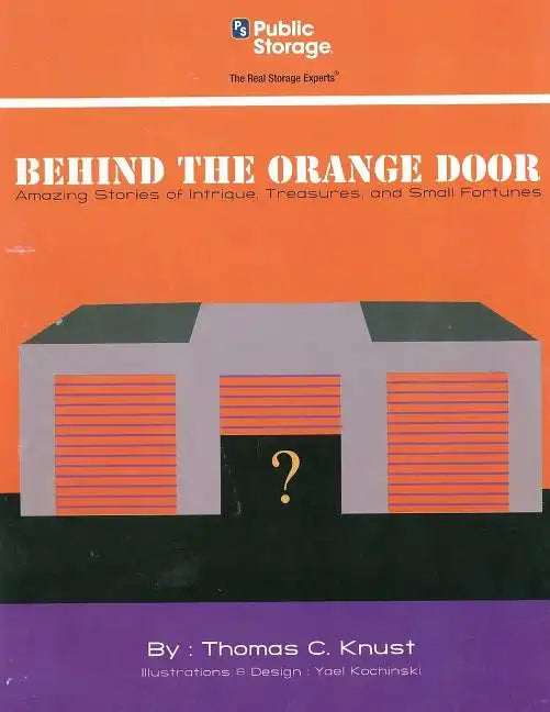 Behind The Orange Door - Paperback