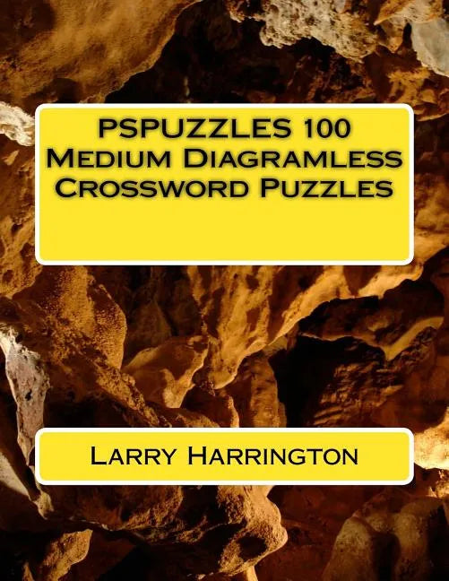 PSPUZZLES 100 Medium Diagramless Crossword Puzzles - Paperback