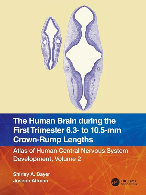 The Human Brain During the First Trimester 6.3- To 10.5-MM Crown-Rump Lengths: Atlas of Human Central Nervous System Development, Volume 2 - Paperback