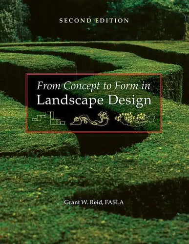From Concept to Form in Landscape Design - Paperback