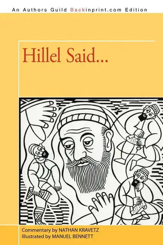 Hillel Said... - Paperback