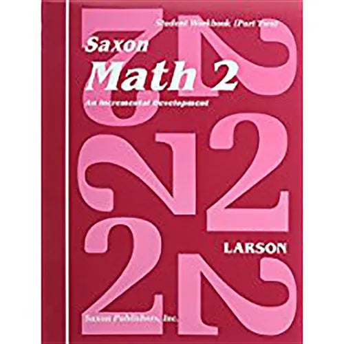 Saxon Math 2 Part Two - Paperback