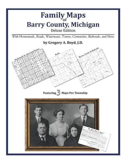 Family Maps of Barry County, Michigan - Paperback
