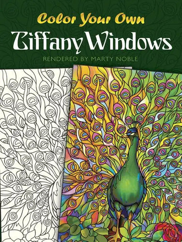 Color Your Own Tiffany Windows - Paperback