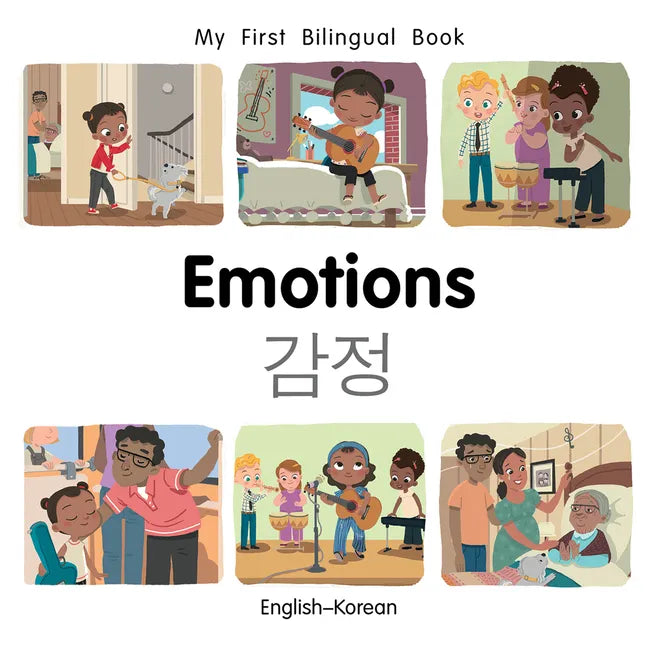 My First Bilingual Book-Emotions (English-Korean) - Board Book