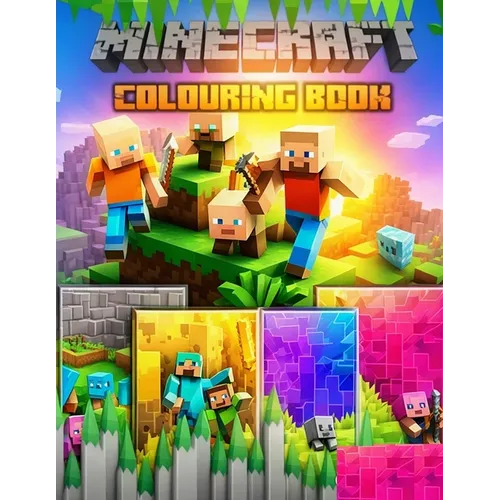 Minecraft Coloring Book: Fun & Creative Activity Book for Young Gamers! - Paperback